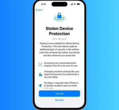 鄢陵苹果授权维修店分享被盗设备保护功能开启方法