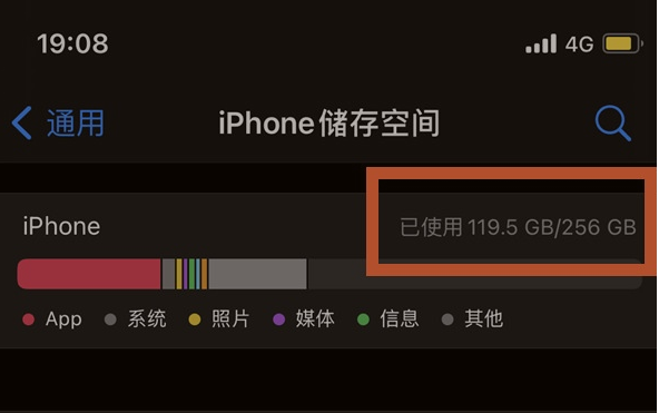 鄢陵苹果13维修分享iPhone13如何查看剩余内存 