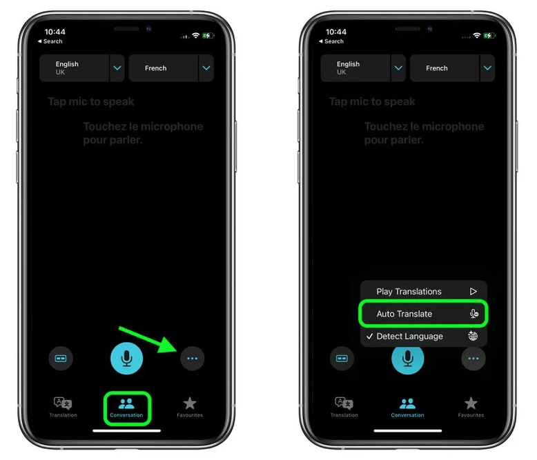 鄢陵苹果手机维修分享iOS 15 “翻译” App 新改进 